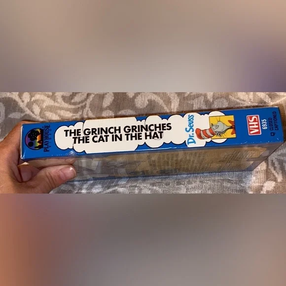 New & Sealed, Dr. Seuss The Grinch Grinches The Cat in The Hat, VHS, 1989 - Picture 3 of 10